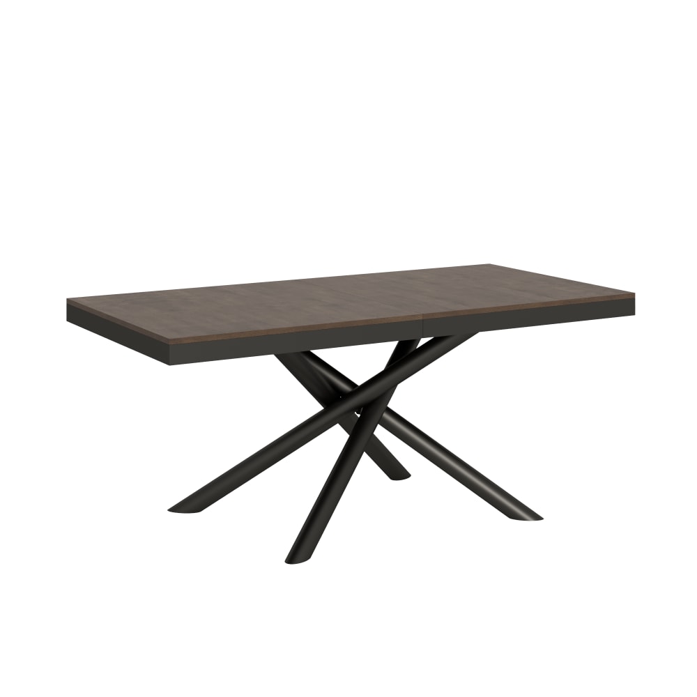 Table extensible effet - noyer