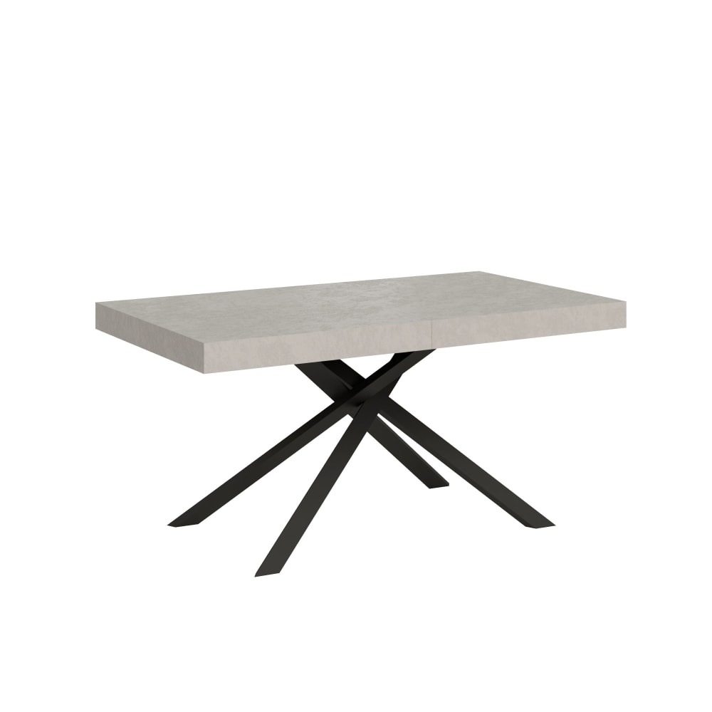 Table extensible 90x160/264 cm effet bois cachemire
