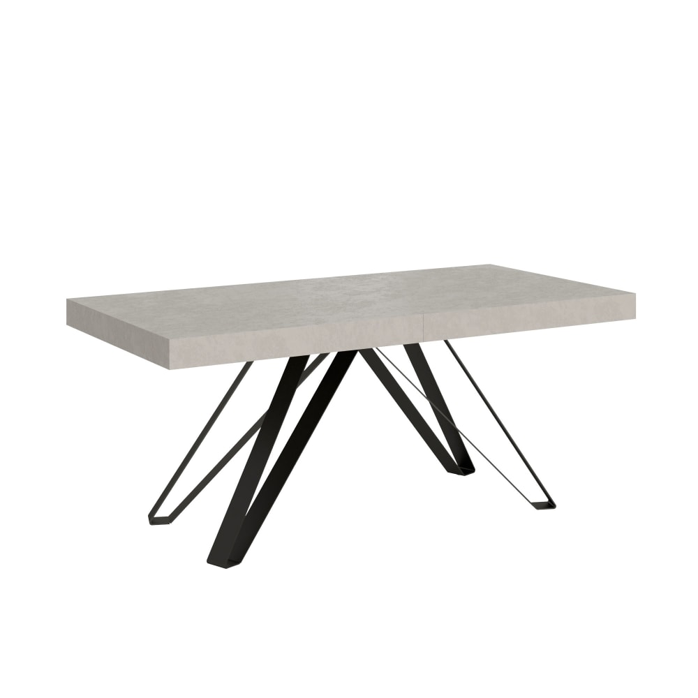 Table extensible 90x180/440 cm effet bois cachemire