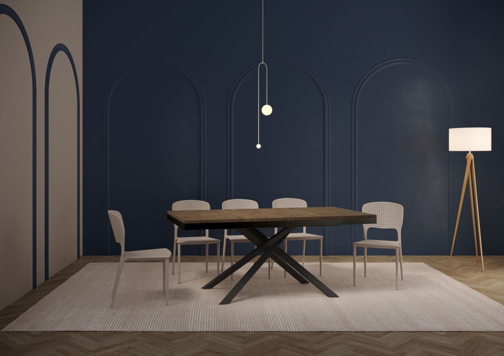 Ausziehtisch 90x180/440 cm Nussbaum - Maisons Du Monde