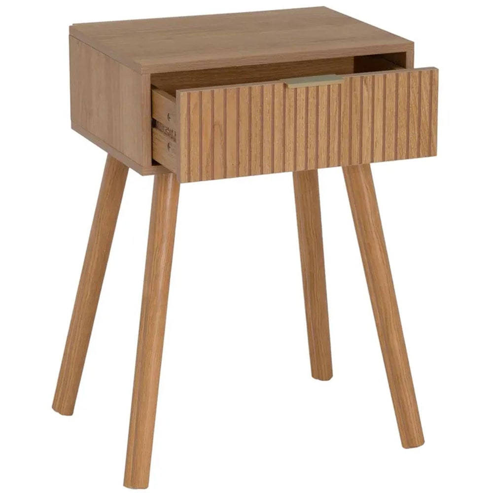Table de chevet 1 tiroir bois 45x34x59cm - Maisons du Monde
