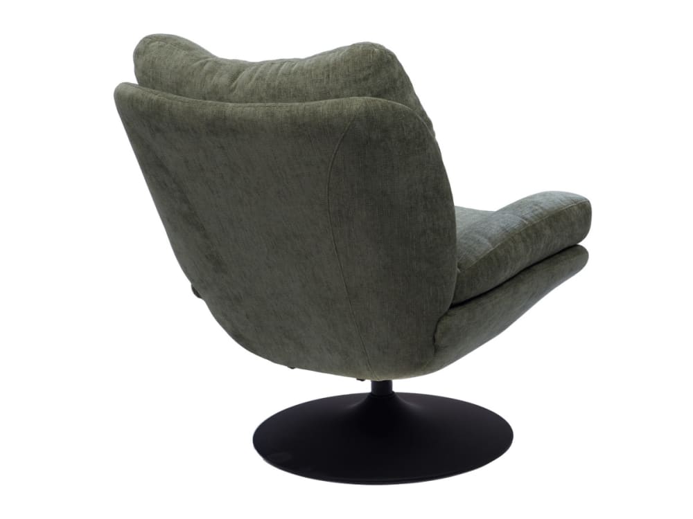Fauteuil design et confortable pivotant vert - Maisons du Monde