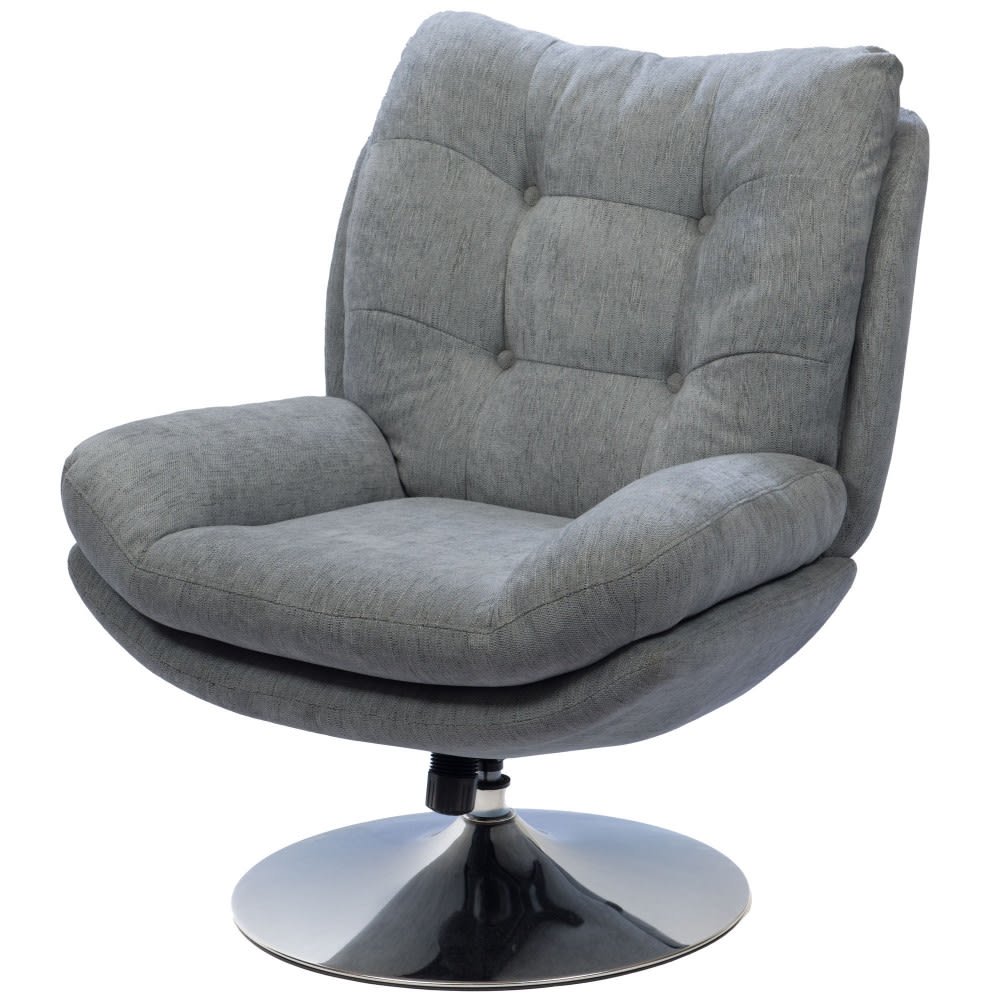 Fauteuil en tissu  clair