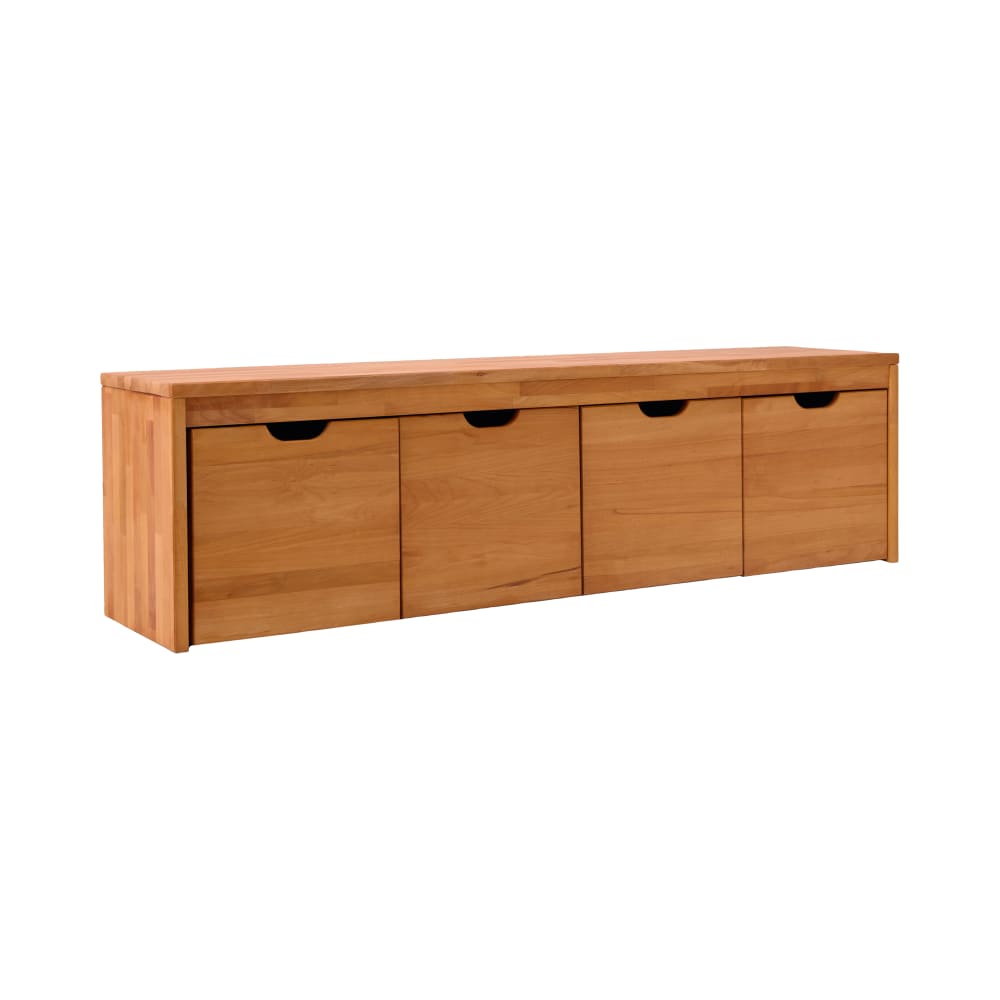 banc avec 4 cubes de - massif