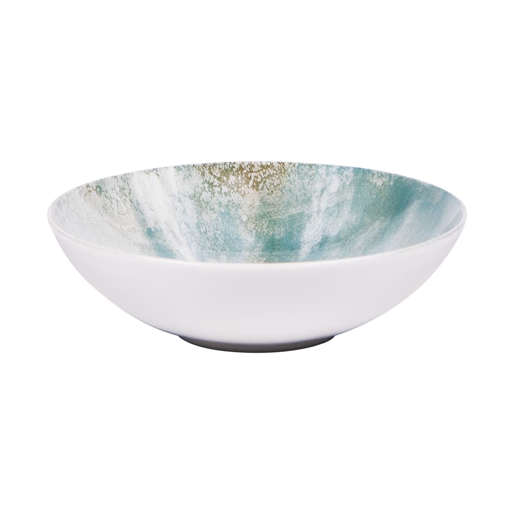 Saladier islande 24 cm bleu en grès