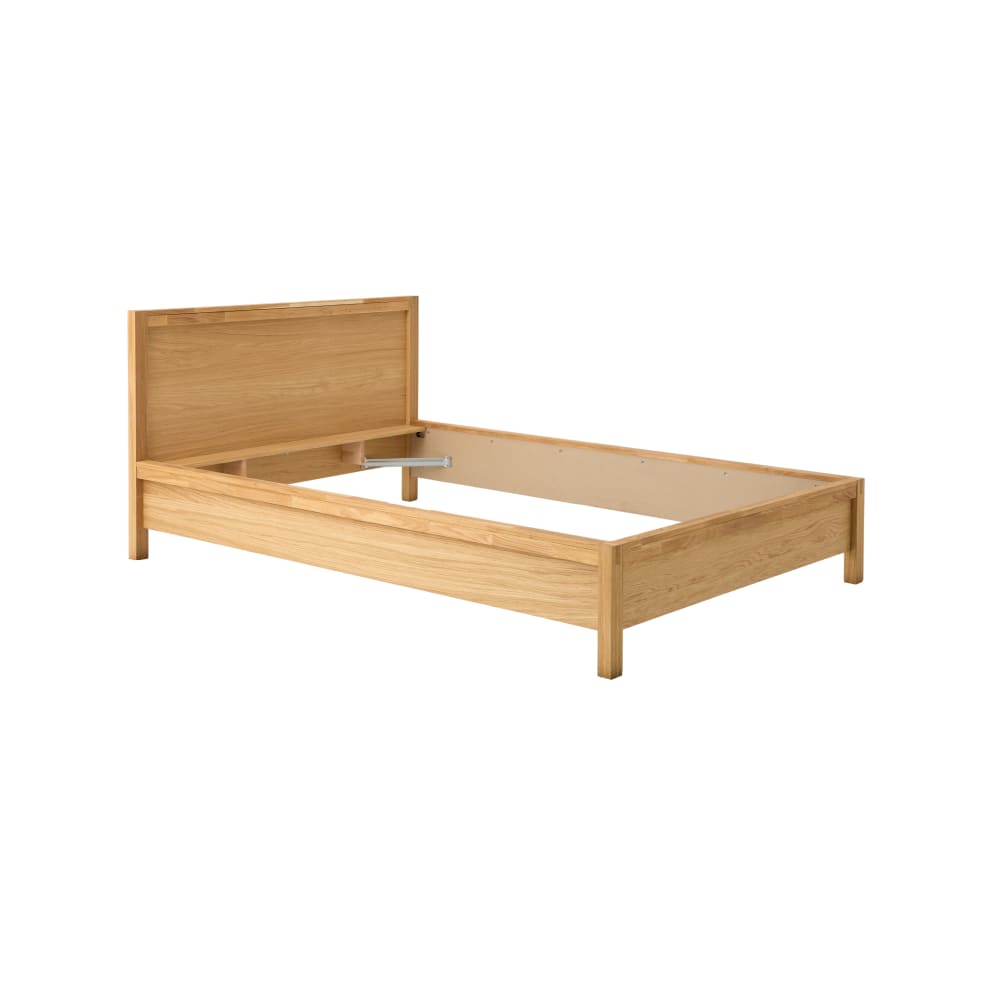 Lit effet bois 140 x 190/200 cm - Maisons du Monde