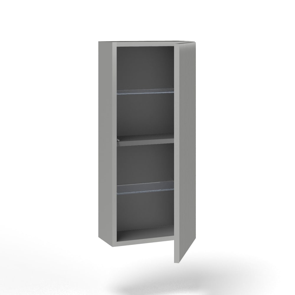 Meuble haut en MDF gris mat - Maisons du Monde
