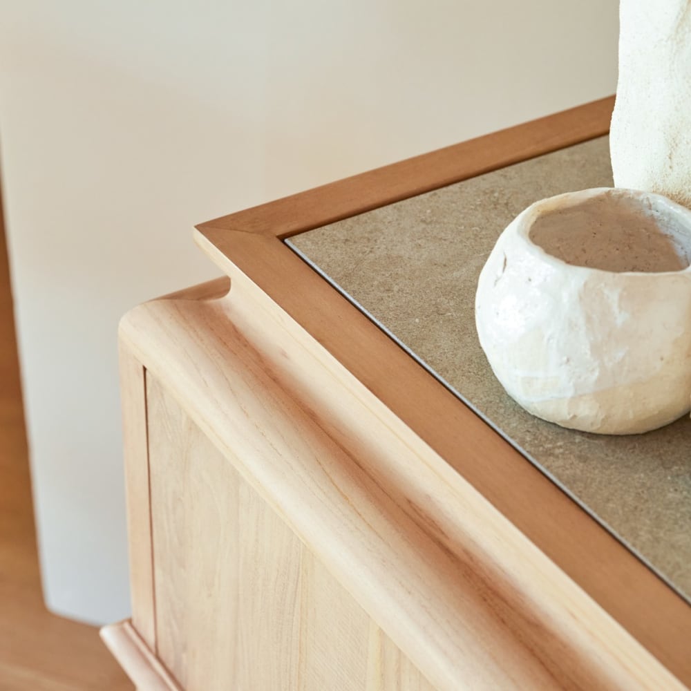 Buffet aus massivem Teak 120 cm - Maisons Du Monde