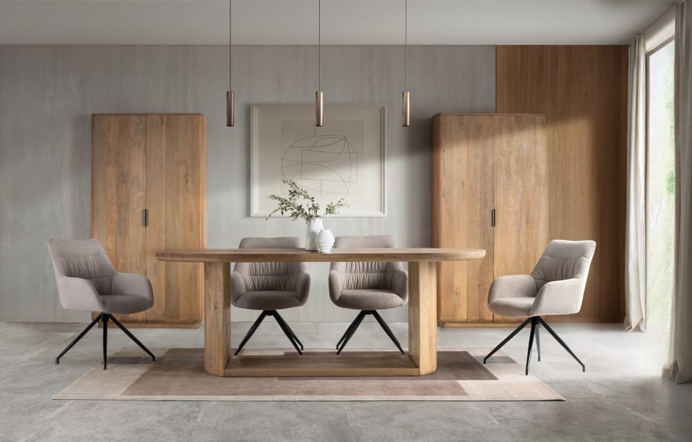 Ovaler Tisch aus Mangoholz 210 cm - Maisons Du Monde
