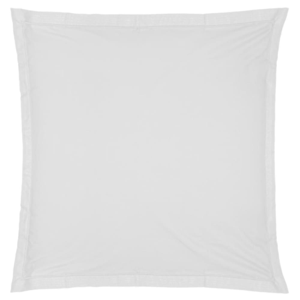 Housse de coussin coton blanc 63x63cm