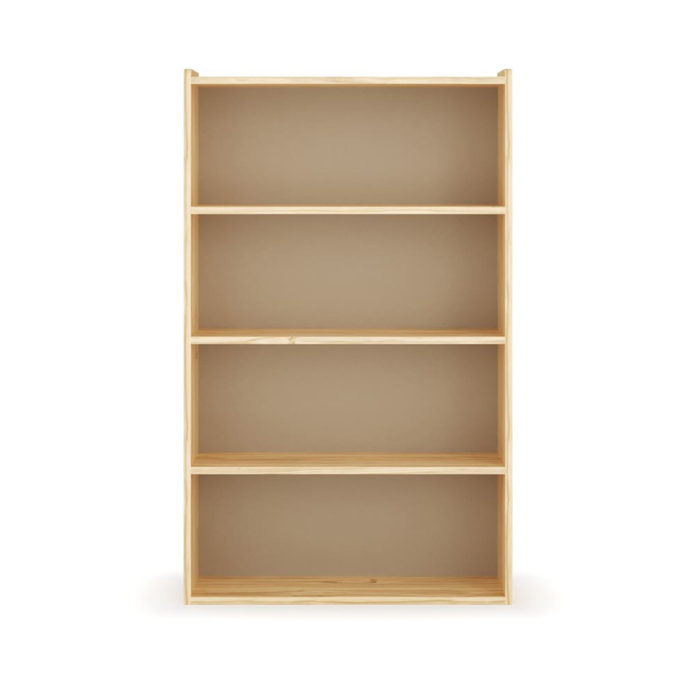 Bibliothèque étagère bois massif