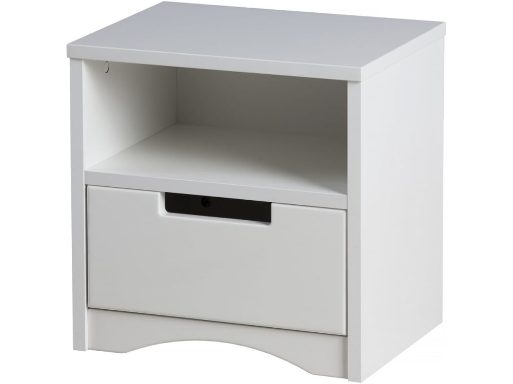 Table de chevet pour enfants "classic" -40,5 x 39,5 x 30,5 cm- blanc - Maisons du Monde