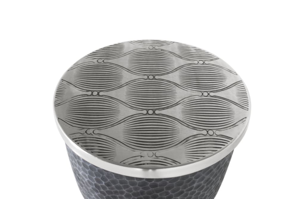 Table basse ronde avec plateau en aluminium - Maisons du Monde