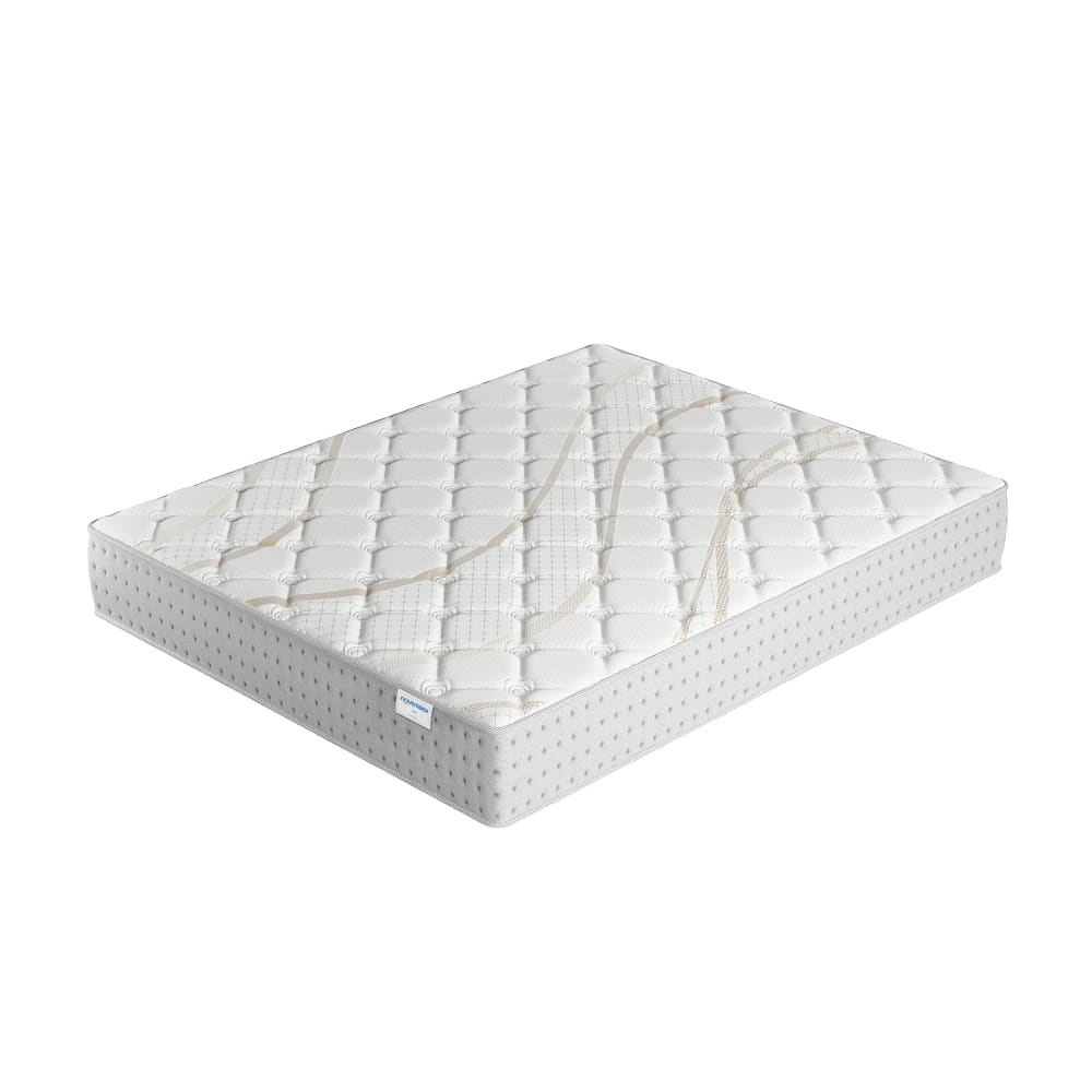 November Sleep Matratze mit Taschenfederkern 120x190 cm, Dicke 25 cm Weiß Baumwolle