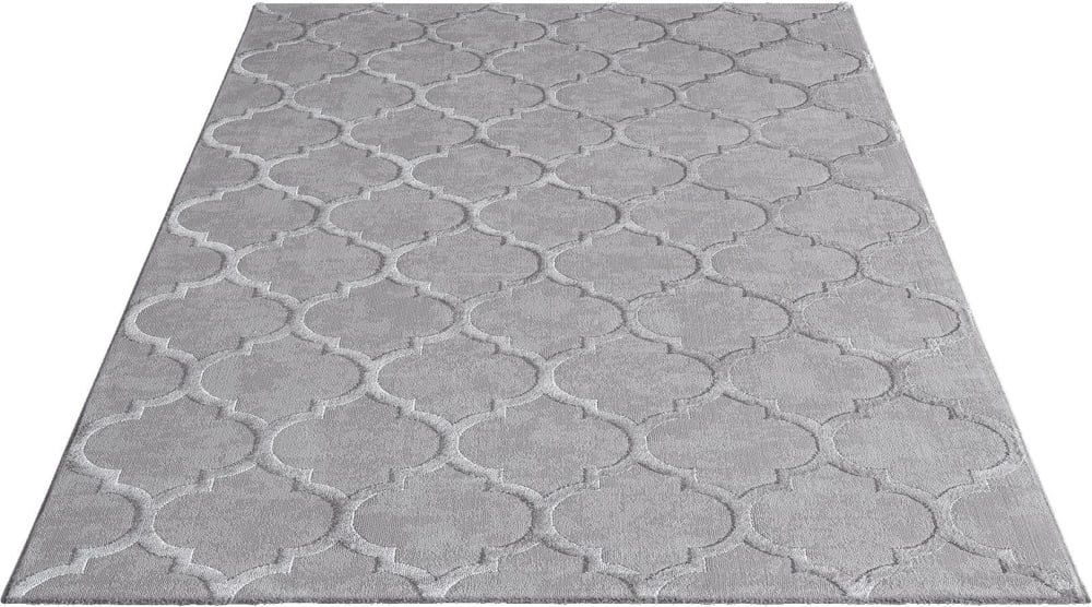Tapis style salon brillant, gris, 80 x 300 cm — vue 3