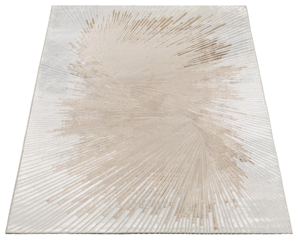 Tapis abstrait moderne, gris, 200 x 290 cm — vue 4