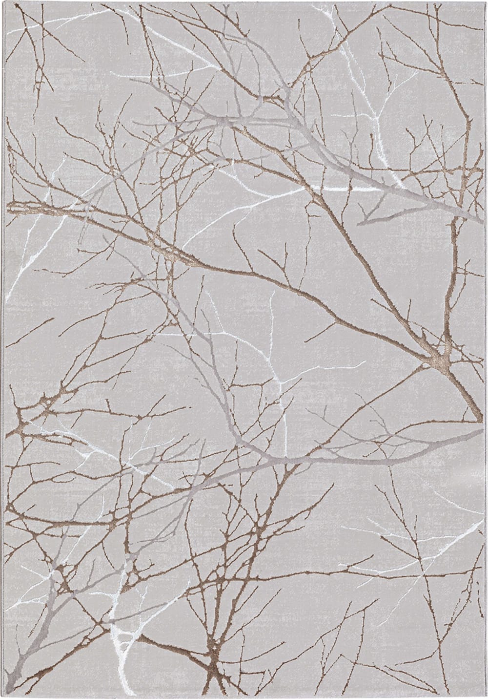 Tapis poils courts nœuds salon moderne, gris, 120 x 170 cm