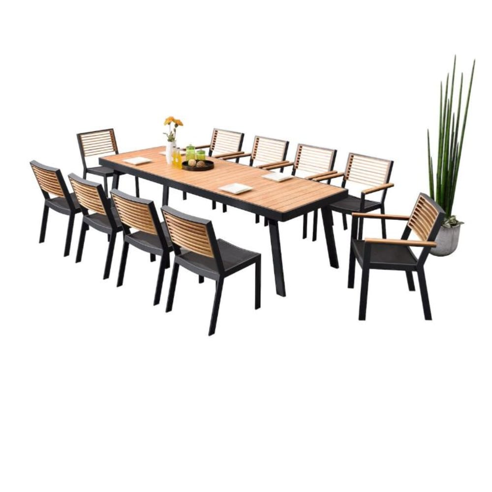 Fauteuil repas noir L62 x P60 x H85 cm - Maisons du Monde