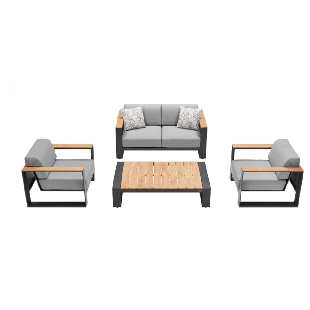 Canapé 2 places gris L154 x P84 x H59.5 cm - Maisons du Monde