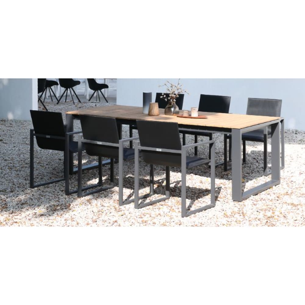 Chaise repas noir L59 x P62 x H88 cm - Maisons du Monde