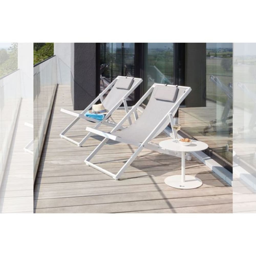 Chilienne blanche L131 x P63,8 x H81 cm