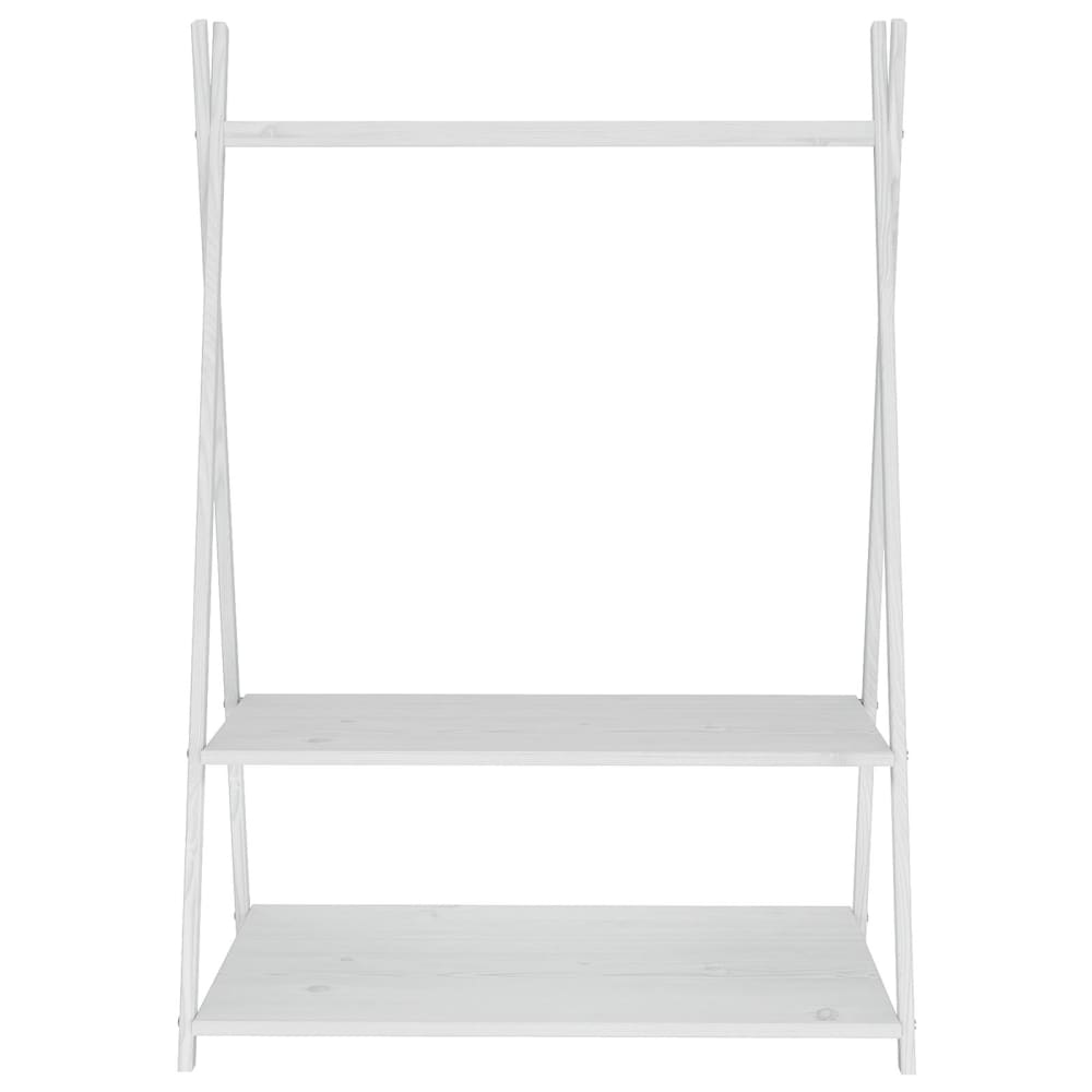 IDIMEX Kindergarderobe aus Kiefernholz, weiß style modern Kinder -