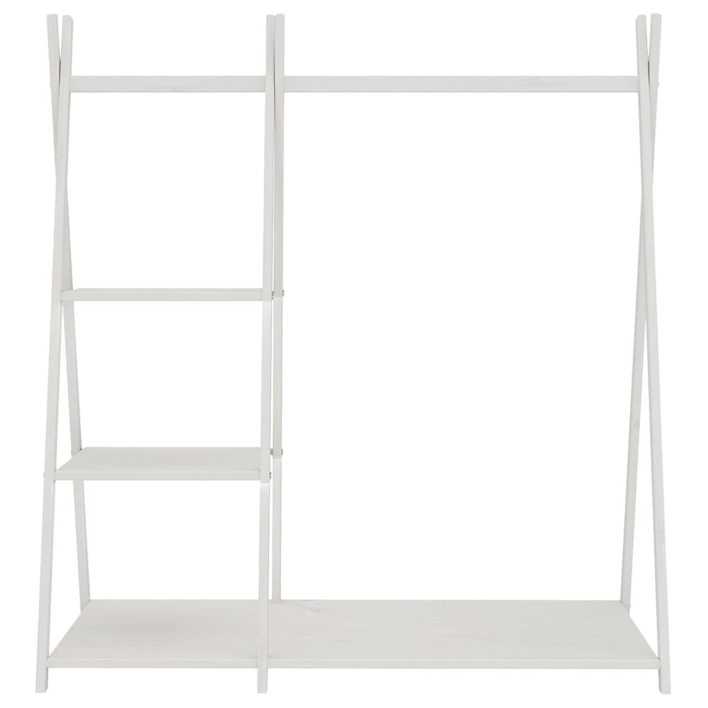 IDIMEX Kindergarderobe aus Kiefernholz, weiß style modern Kinder -