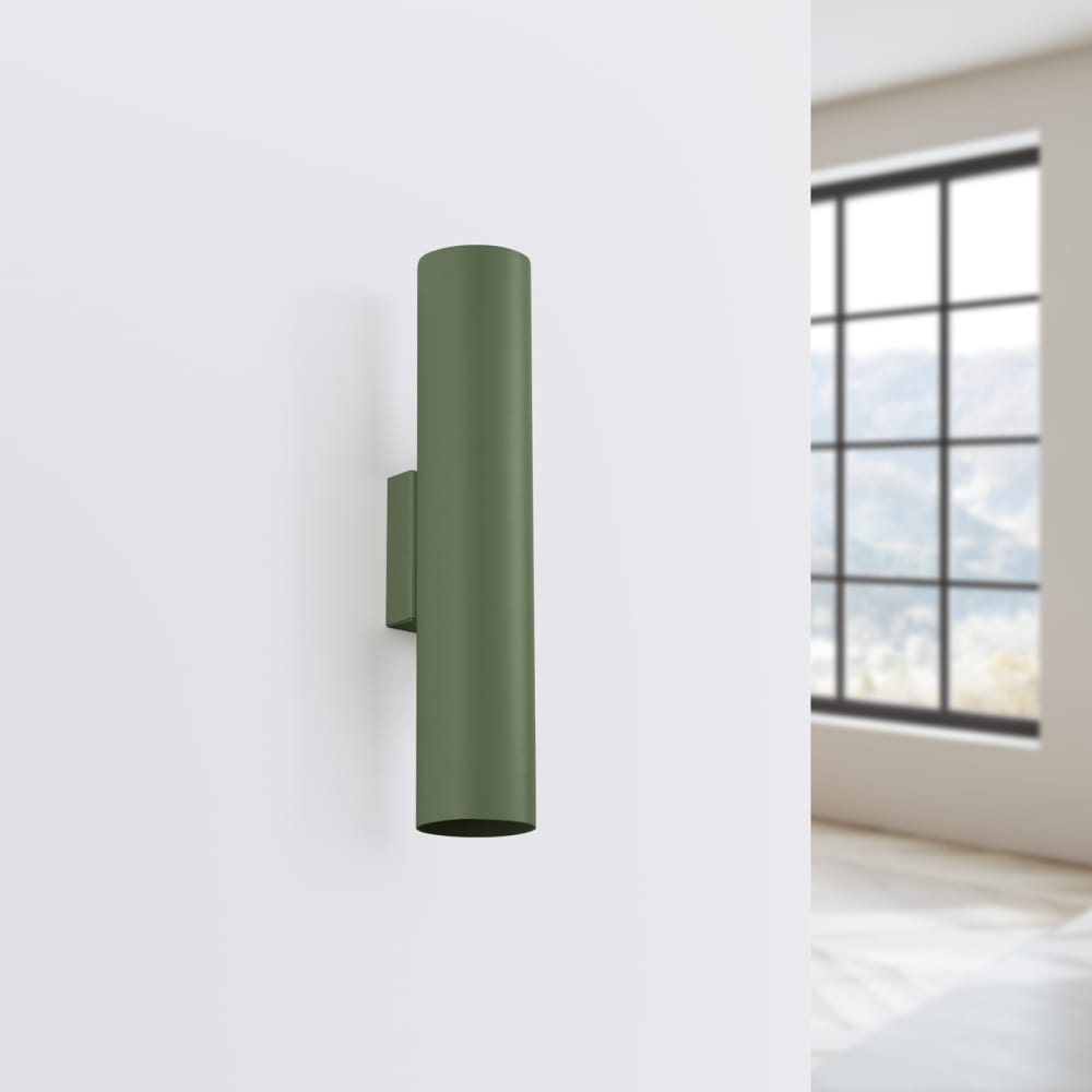 Applique Acier Vert Olive GU10 2 Lagos — vue 3