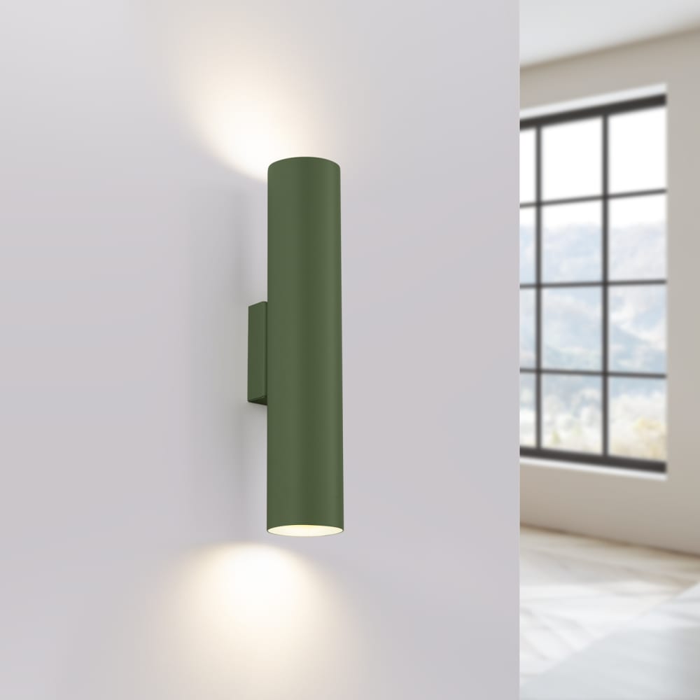 Applique Acier Vert Olive GU10 2 Lagos — vue 4