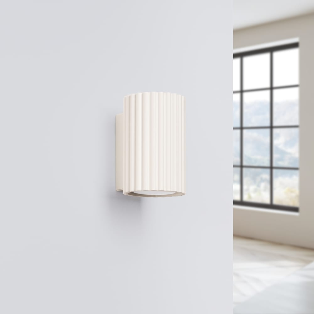 Wandleuchte aus Aluminium in Beige - Maisons Du Monde