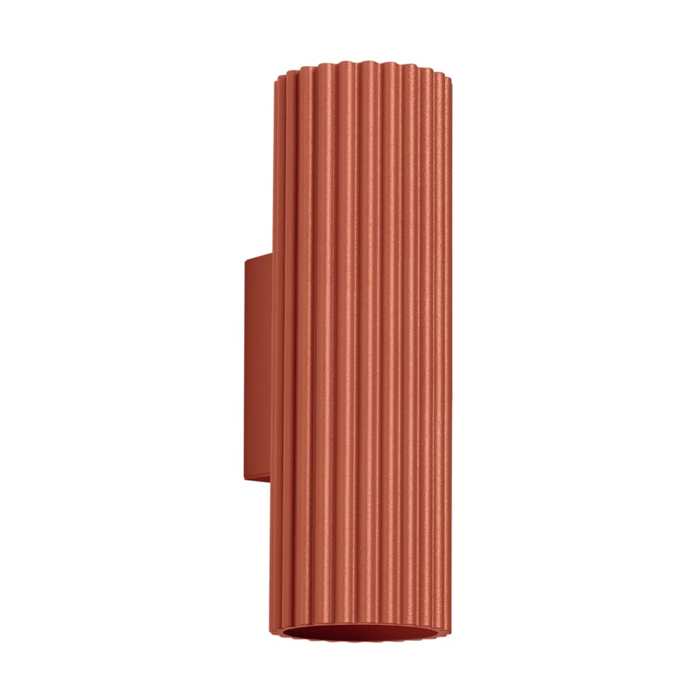 Applique Aluminium Ocre - rouge