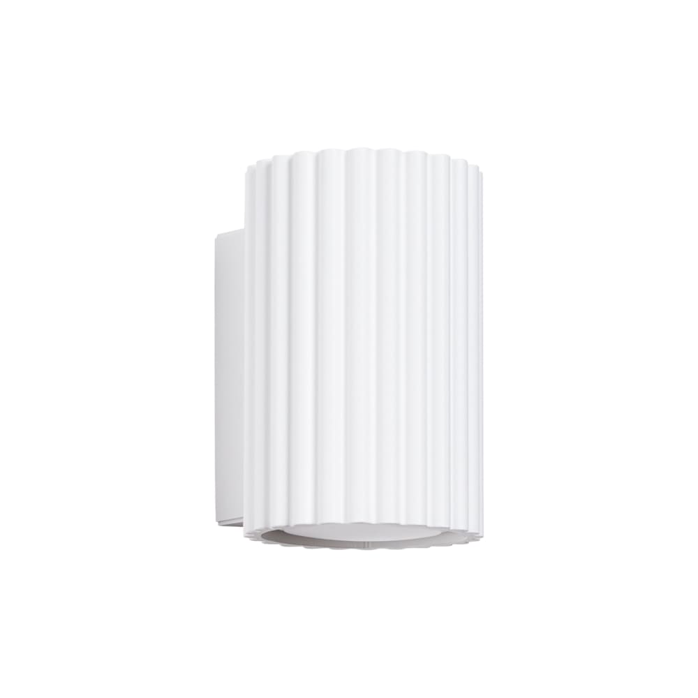 Sollux Lighting Wandleuchte aus Aluminium in Weiß style classic chic Weiß Aluminium