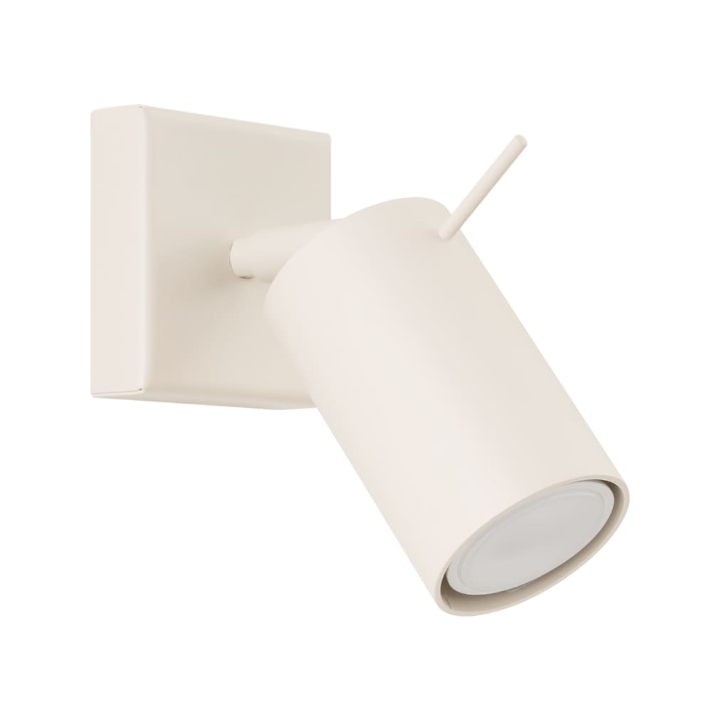 Sollux Lighting Wandleuchte aus Stahl in Beige style classic chic Beige Stahl