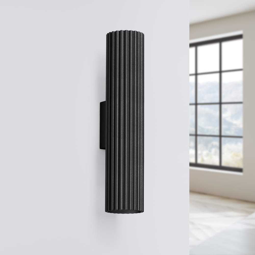 Wandleuchte aus Aluminium in Schwarz - Maisons Du Monde
