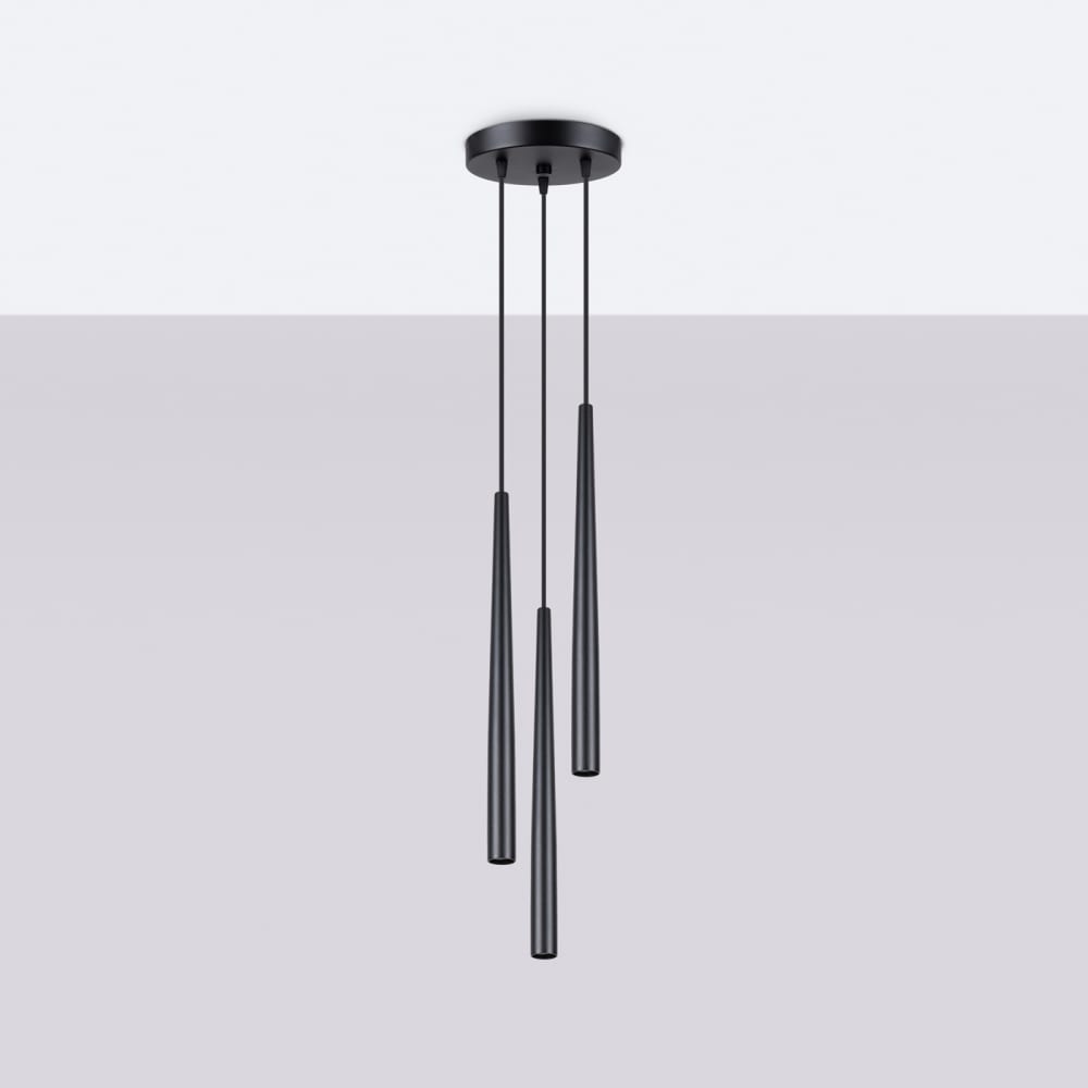 Pendelleuchte aus Stahl in Schwarz - Maisons Du Monde