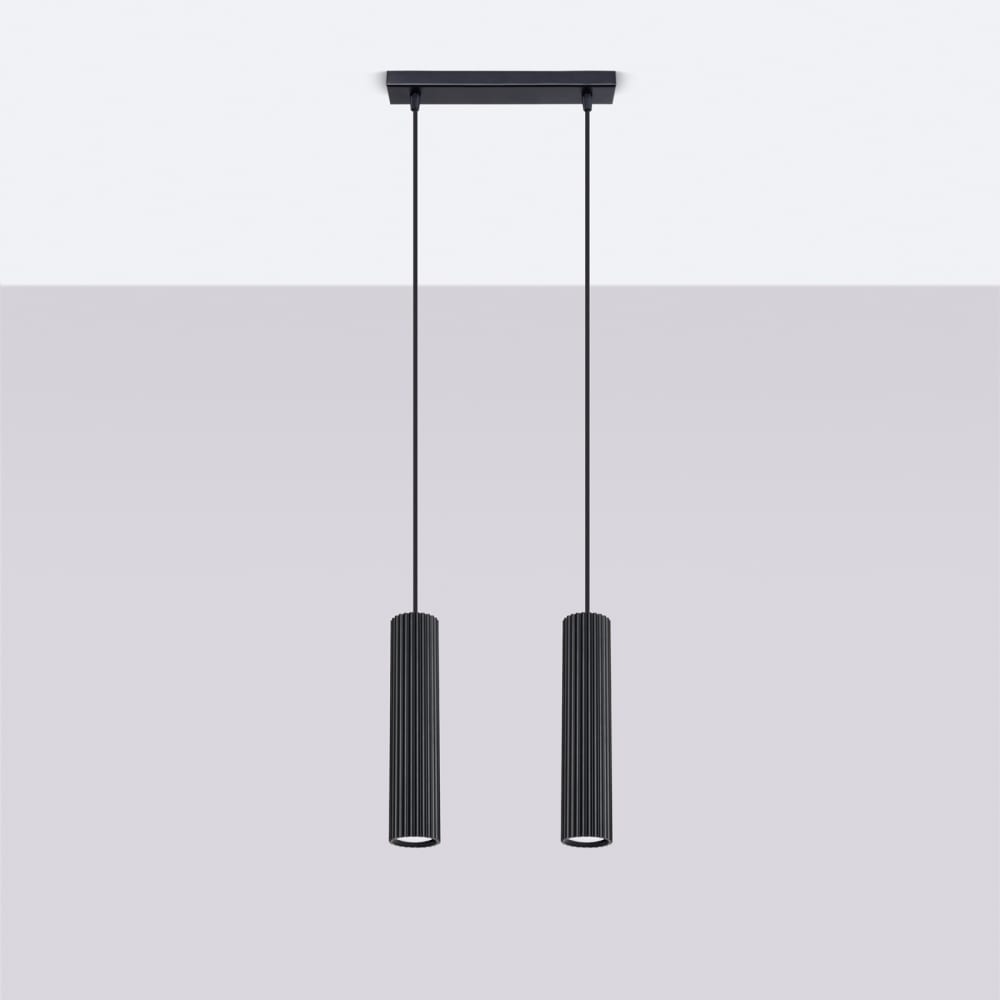 Pendelleuchte aus Aluminium in Schwarz - Maisons Du Monde