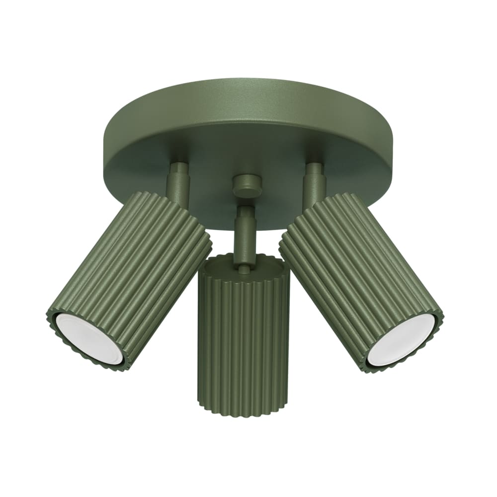 Plafonnier Aluminium - vert olive