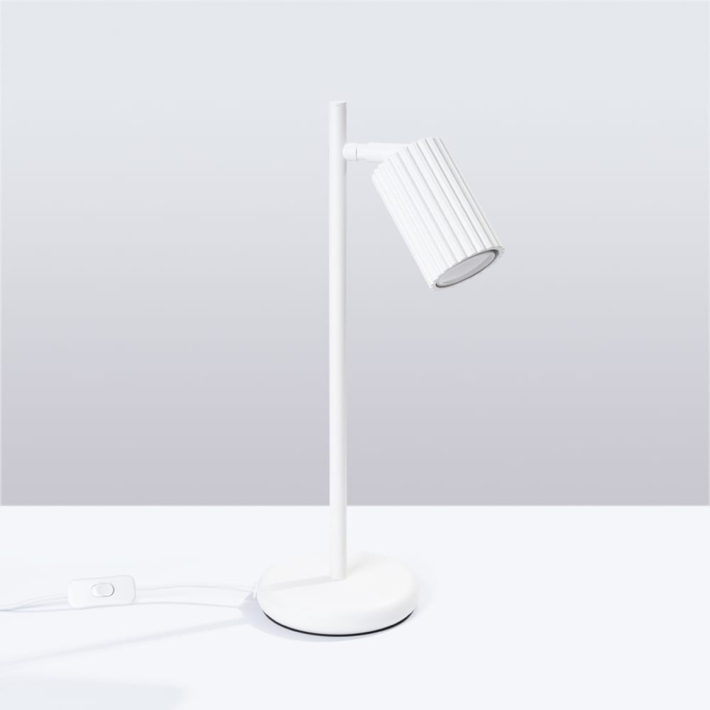 Lampe à poser Aluminium Blanc GU10 1 Karbon — vue 3