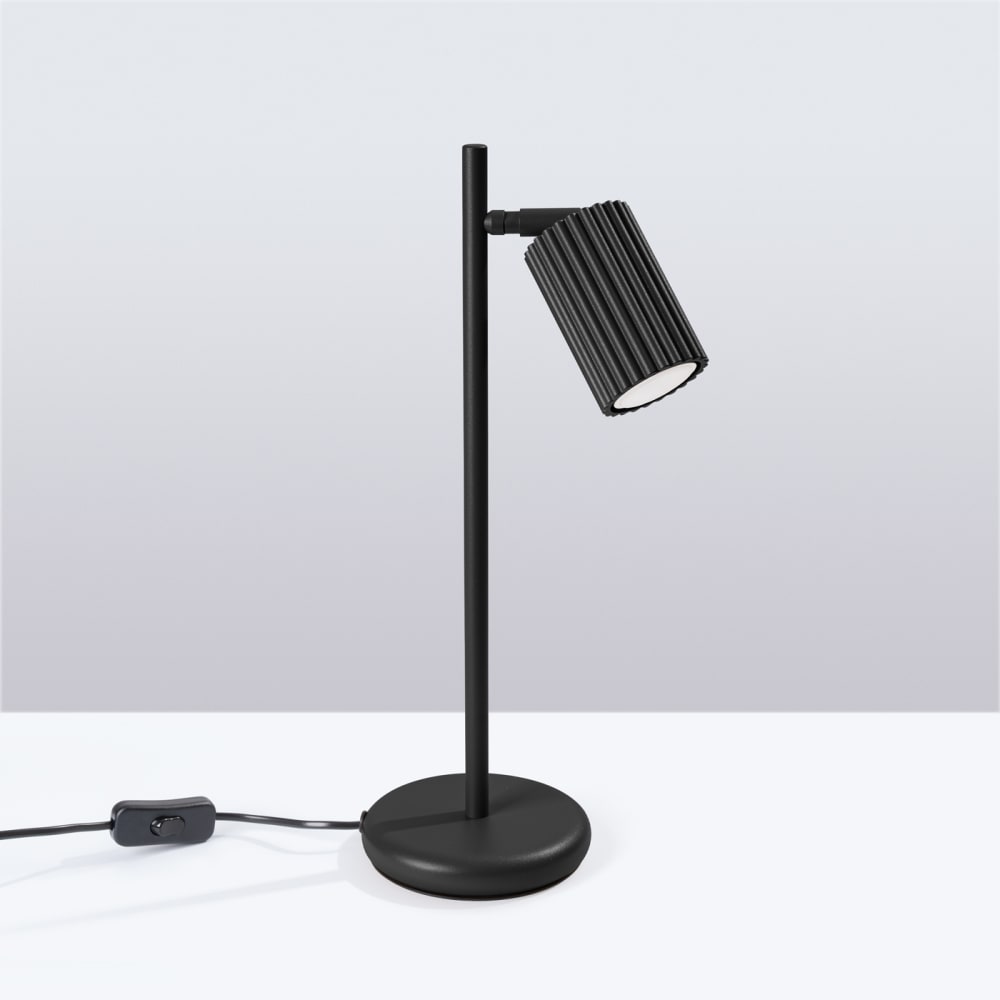 Lampe à poser Aluminium Noir GU10 1 Karbon — vue 3