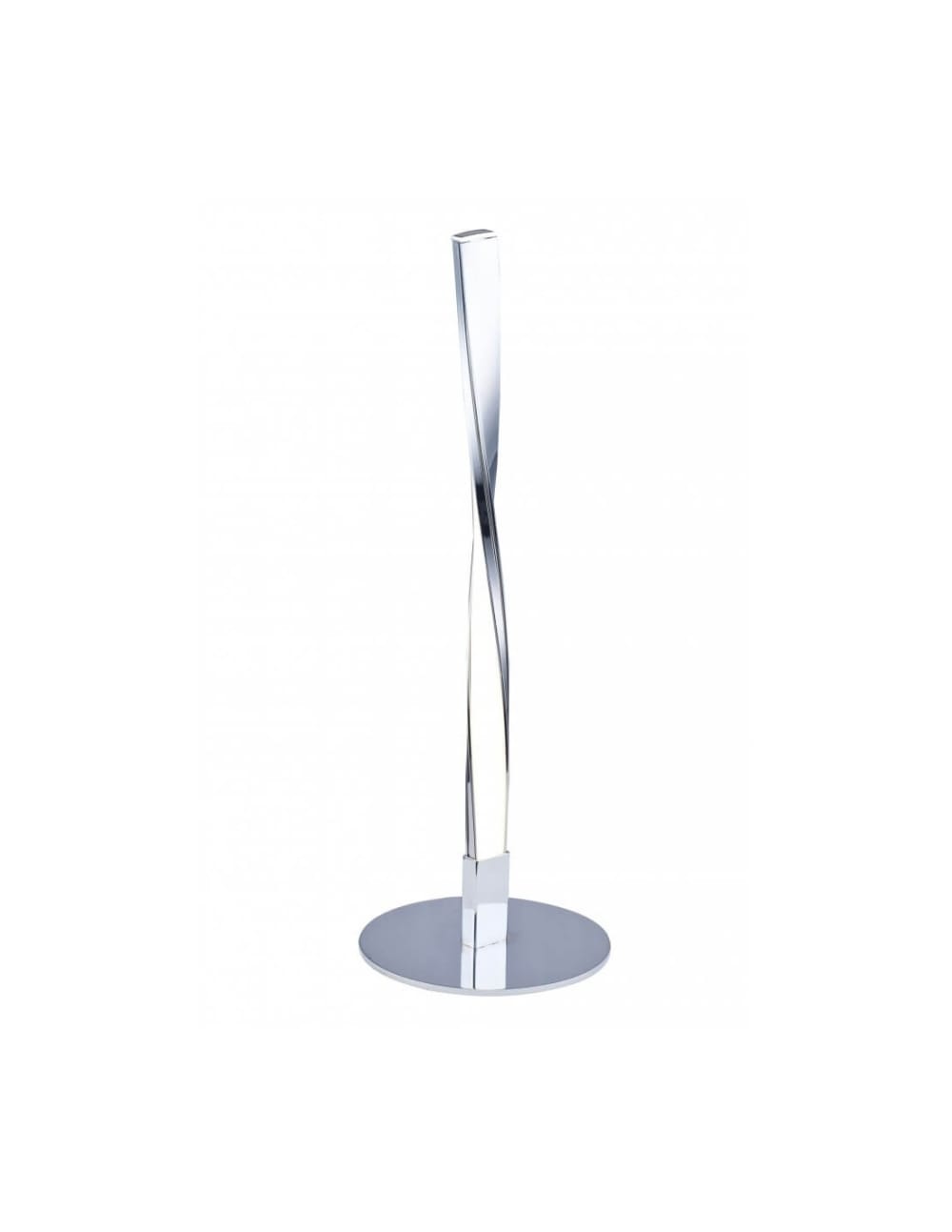 Luminaire en métal et aluminium Argenté / Chromé 32.5 cm