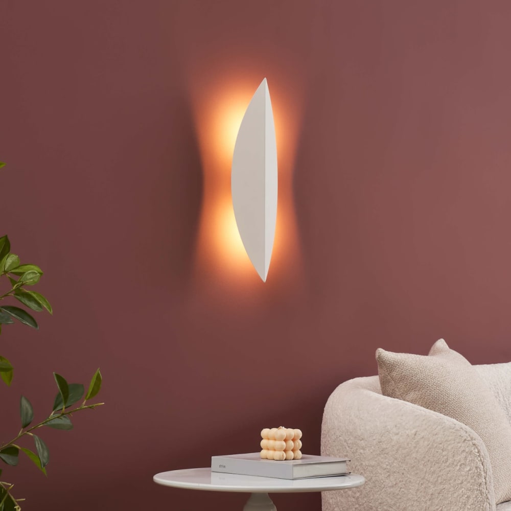 Applique en aluminium blanc cm — vue 4