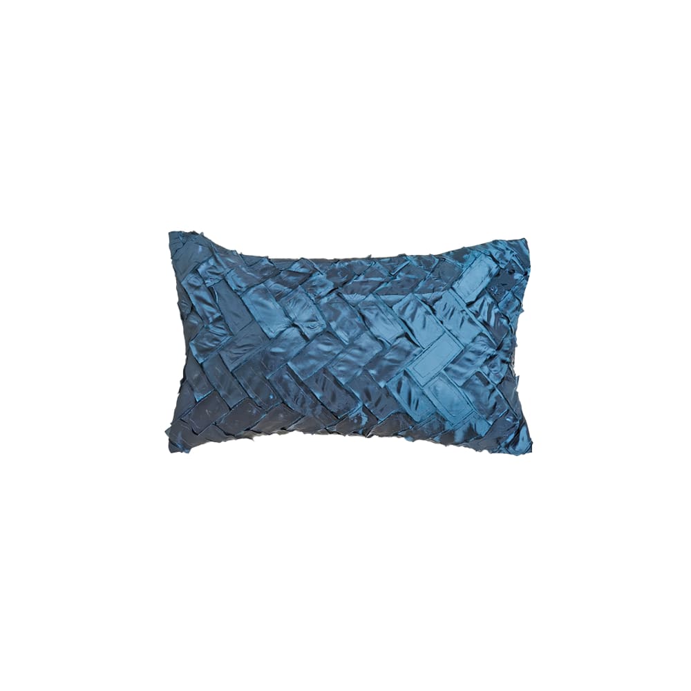 Sia Deco Kissenbezug dekorativ blau L50 style modern - Pes - Polyester