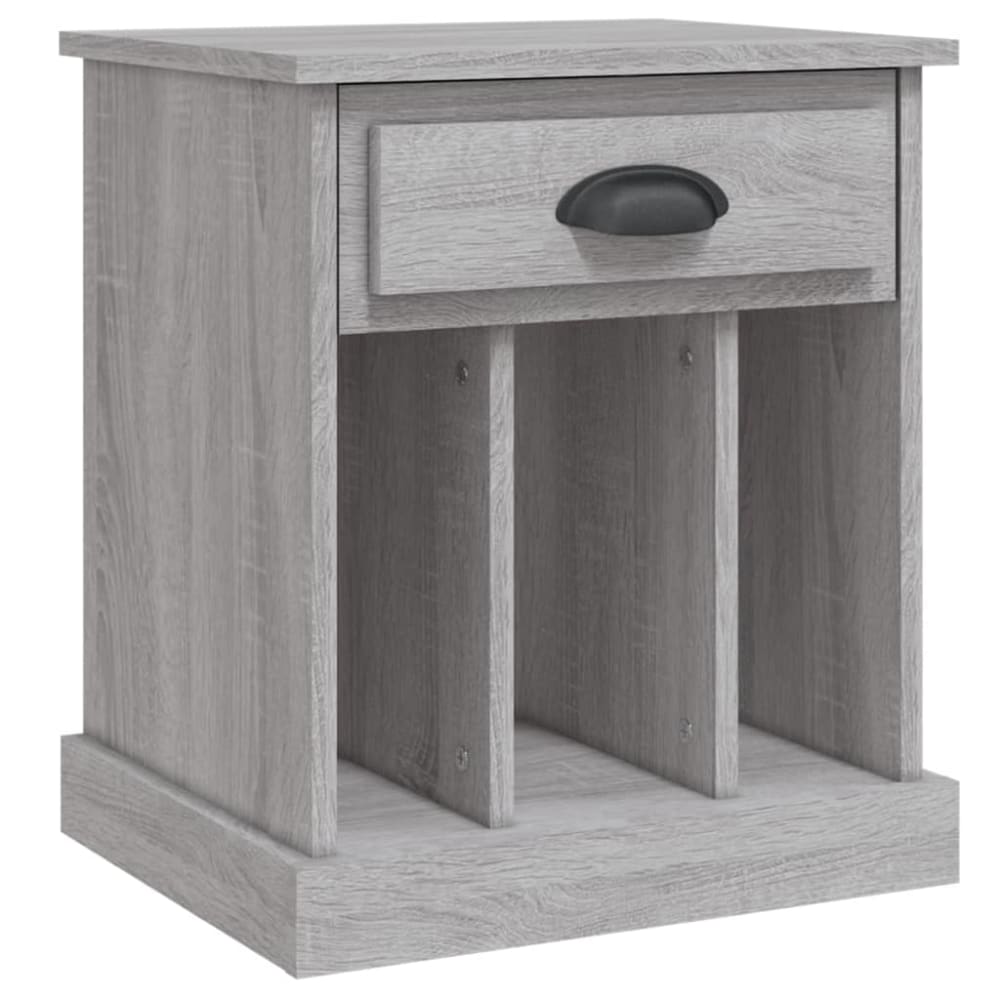 Table de chevet gris 43 x 36 x 50 cm Table de chevet gris 43 x 36 x 50 cm