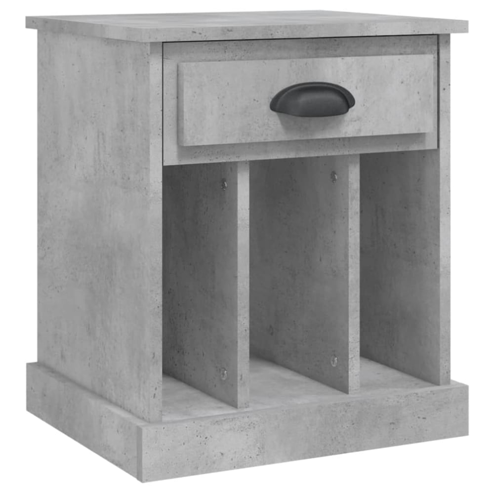 Table de chevet gris 43 x 36 x 50 cm Table de chevet gris 43 x 36 x 50 cm