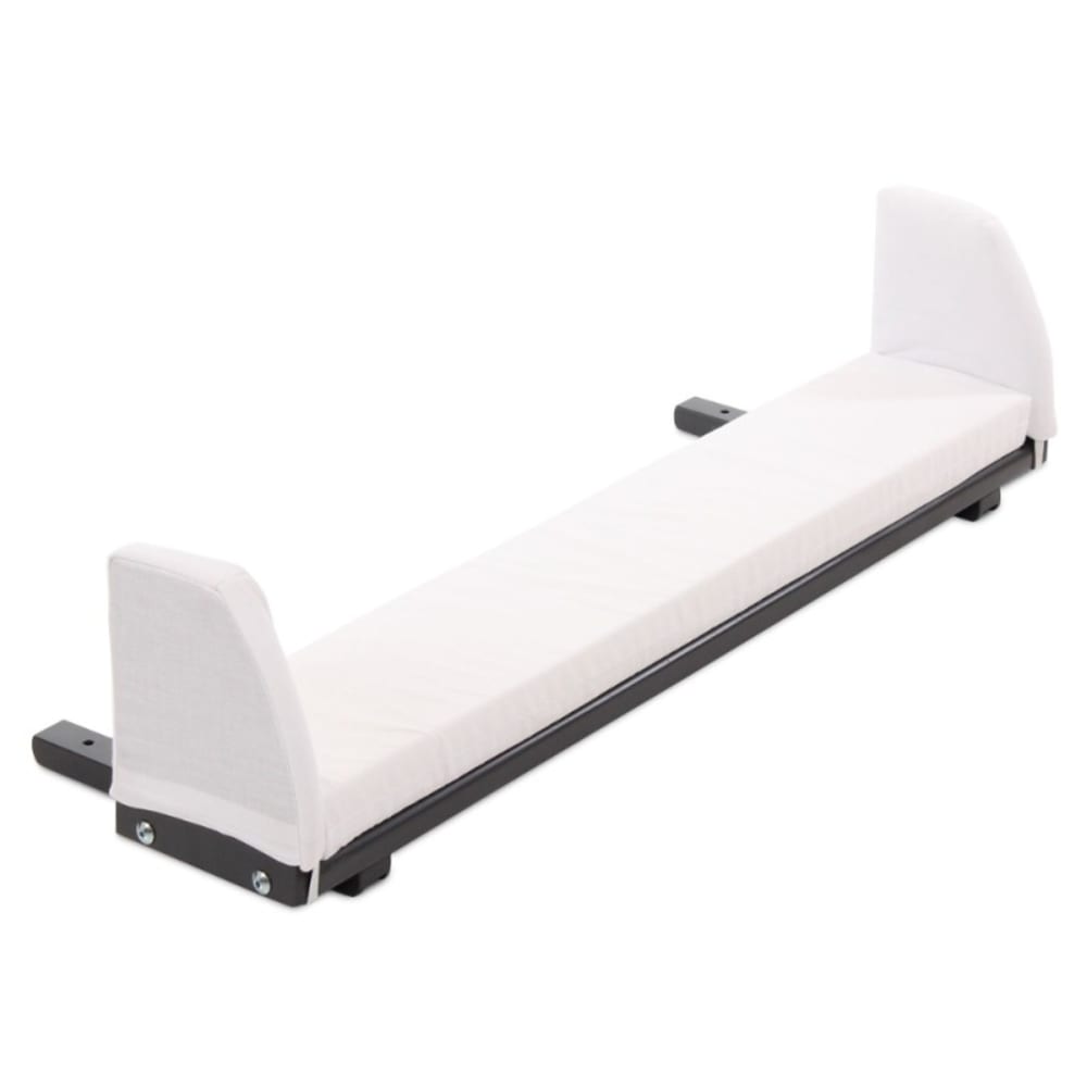 BABYBAY Erweiterung für babybay Original grau Beistellbett - Holz
