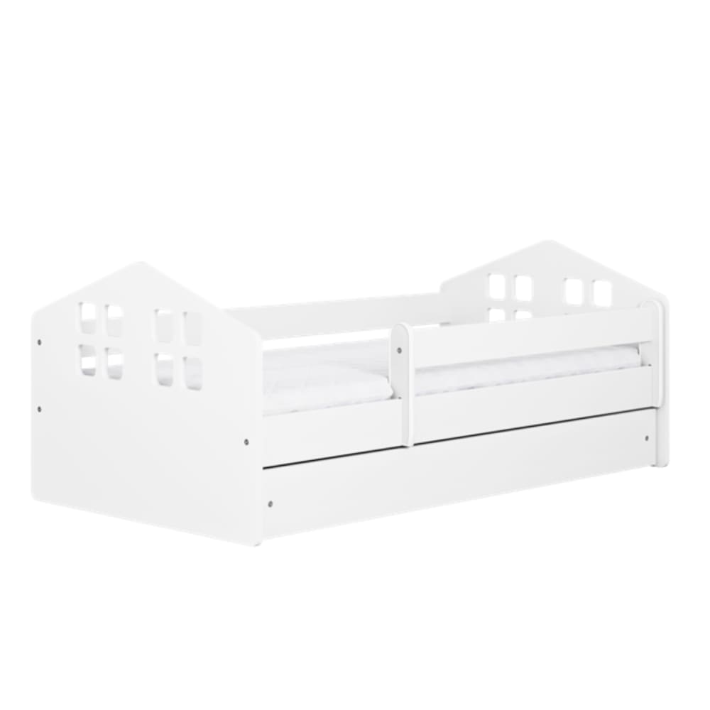 Lit enfant avec matelas et tiroir - 140x80cm