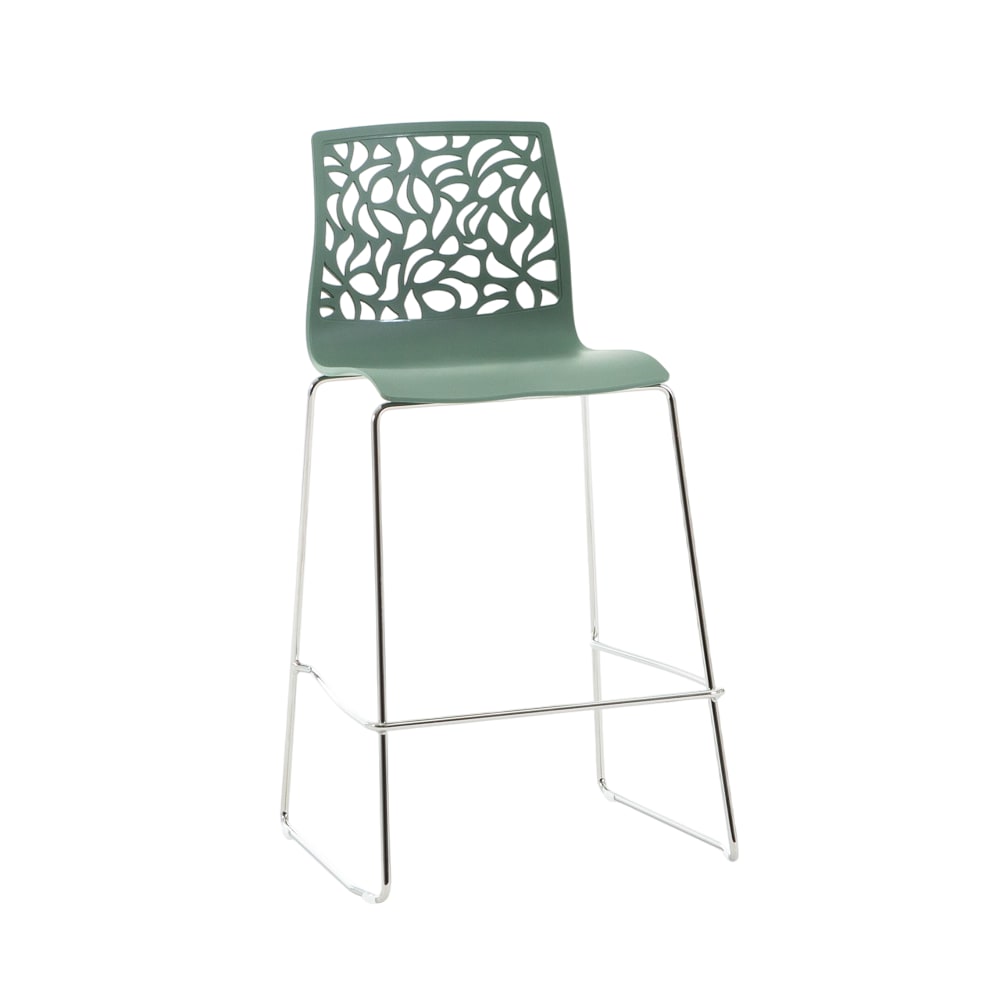 Taburete de cocina de resina con