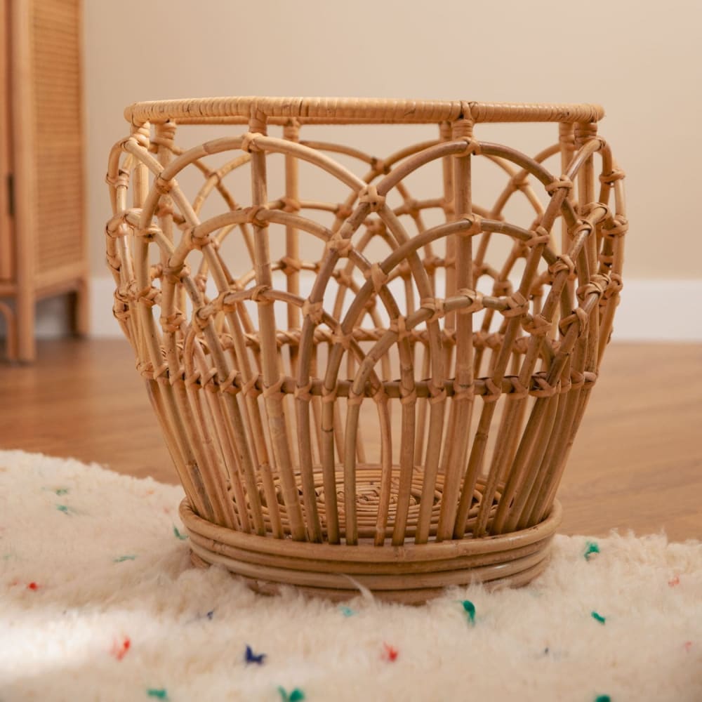 Panier rotin 37 x 38 cm