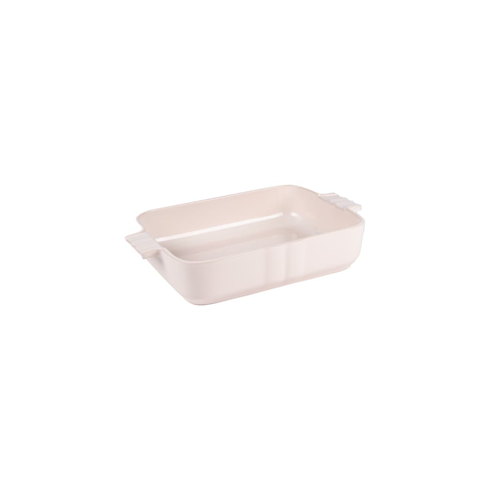 Plat crème lourmarin 23x16 cm beige en grès Plat crème lourmarin 23x16 cm beige en grès