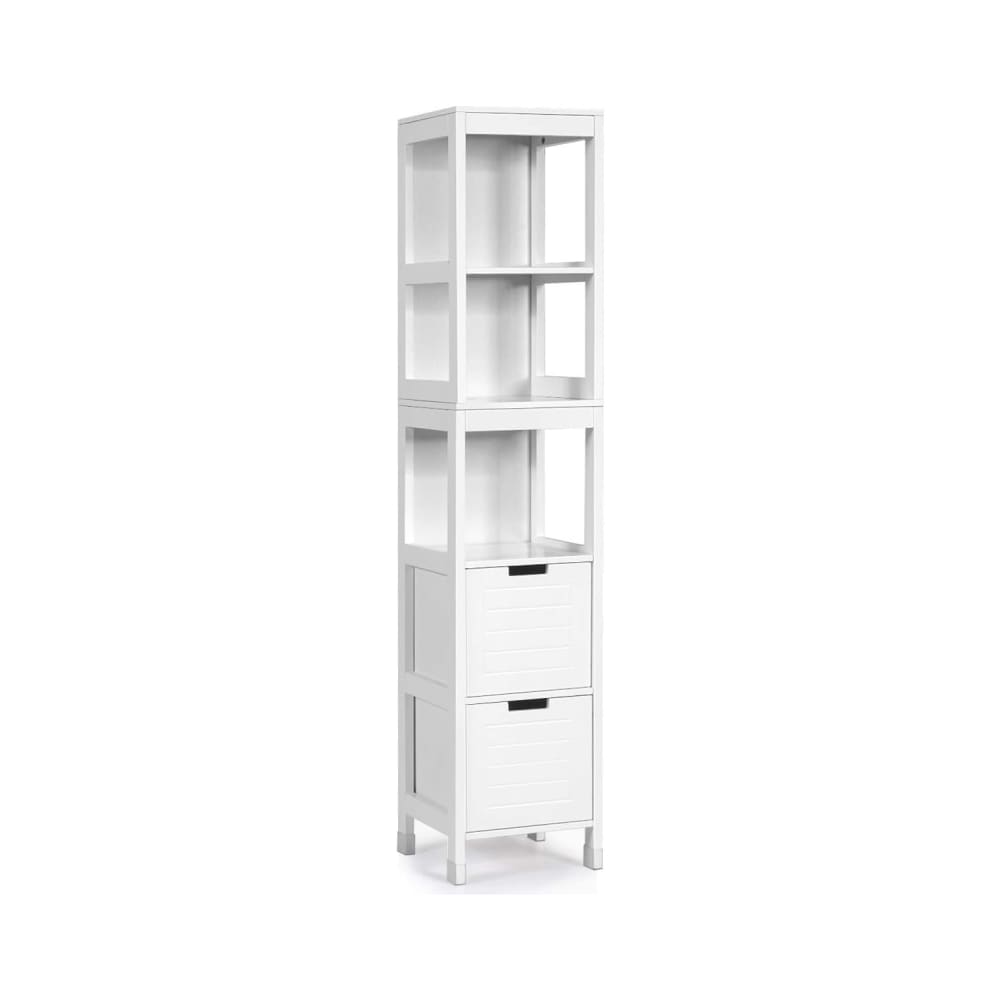 Armoire de toilette blanche 30x30x144,5 cm